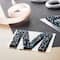12 Pack: Black AB Letter Bling Sticker by Recollections®